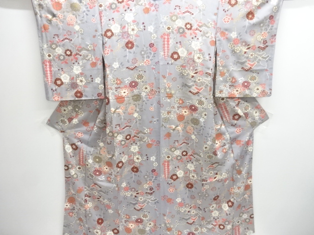JAPANESE KIMONO / KOMON / BIRD & FLOWER 